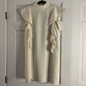 KATE SPADE off-white shift dress